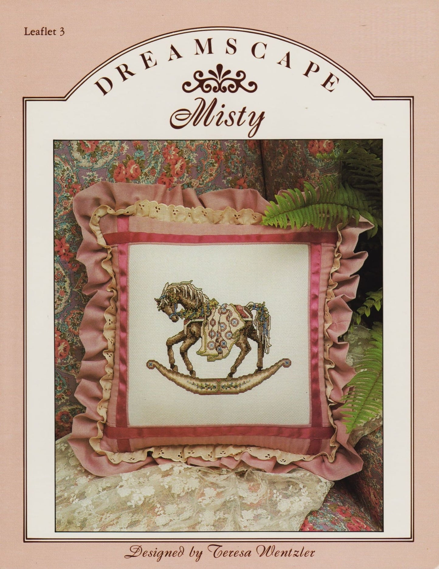 Just CrossStitch Misty Teresa Wentzler rocking horse cross stitch pattern