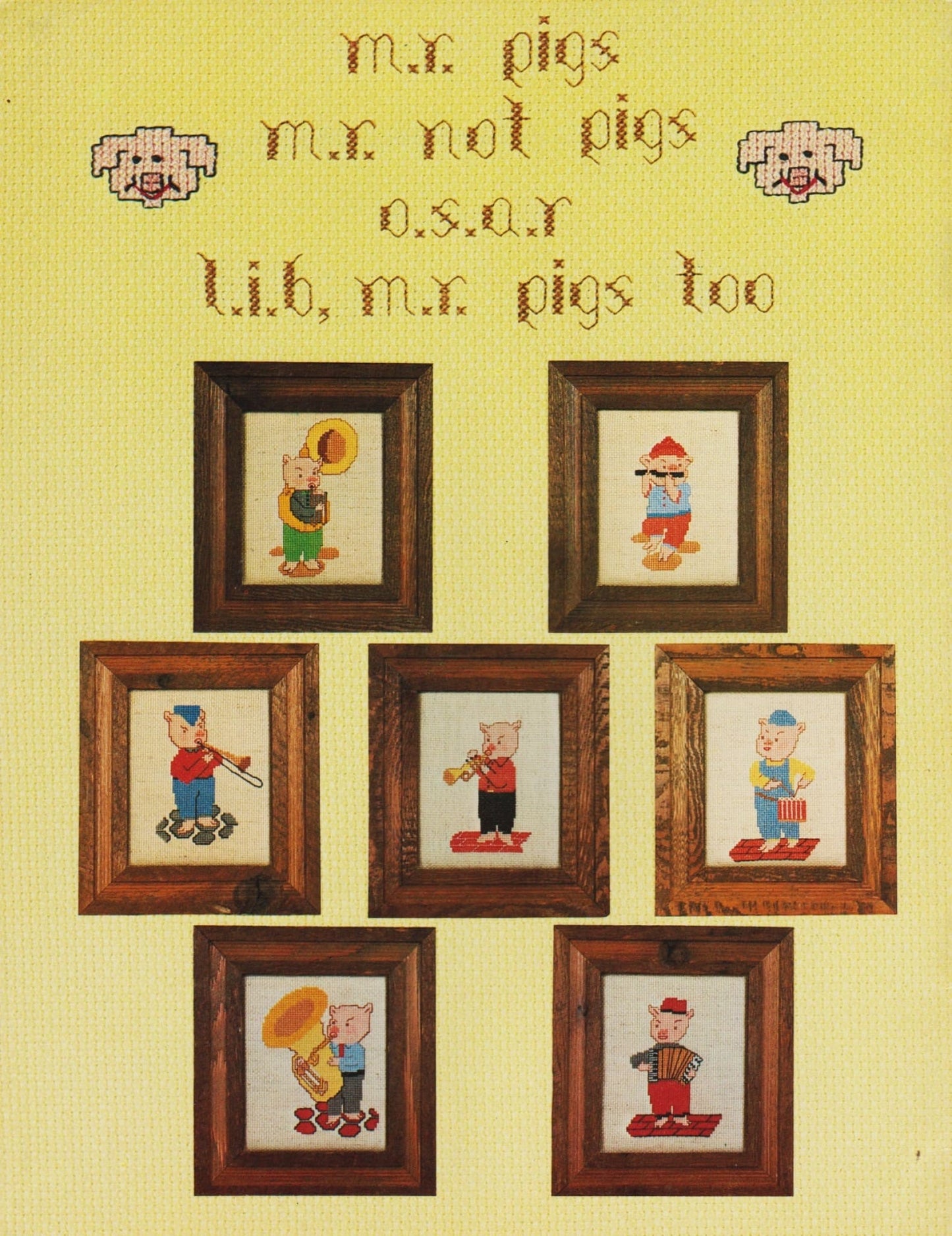 M.r. Pigs!! Pattern Pattern