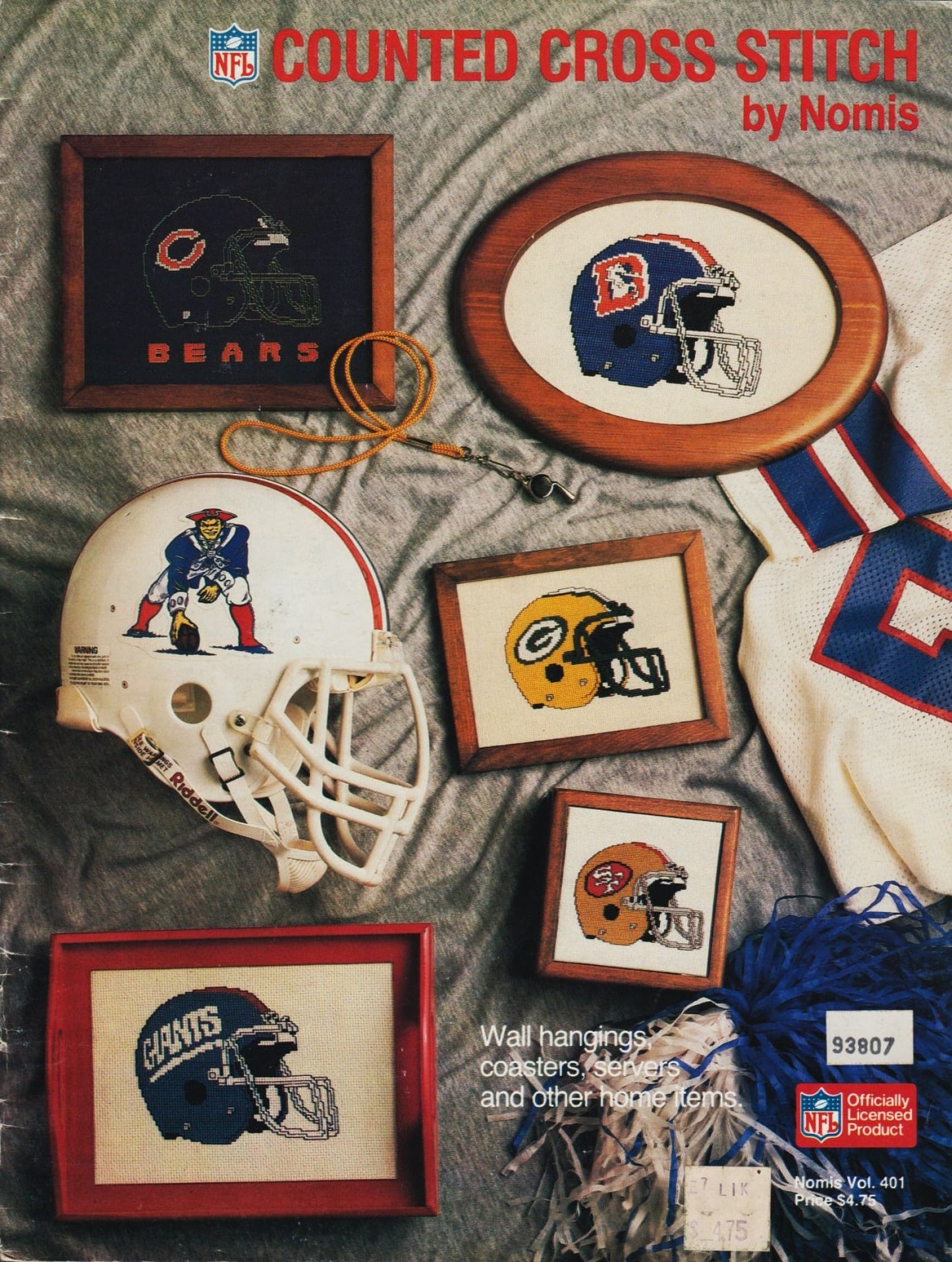 Nomis NFL 401 cross stitch pattern