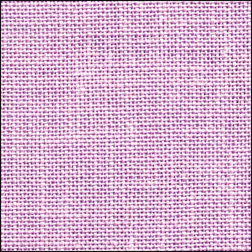 Zweigart Belfast 32ct 18x27 Orchid