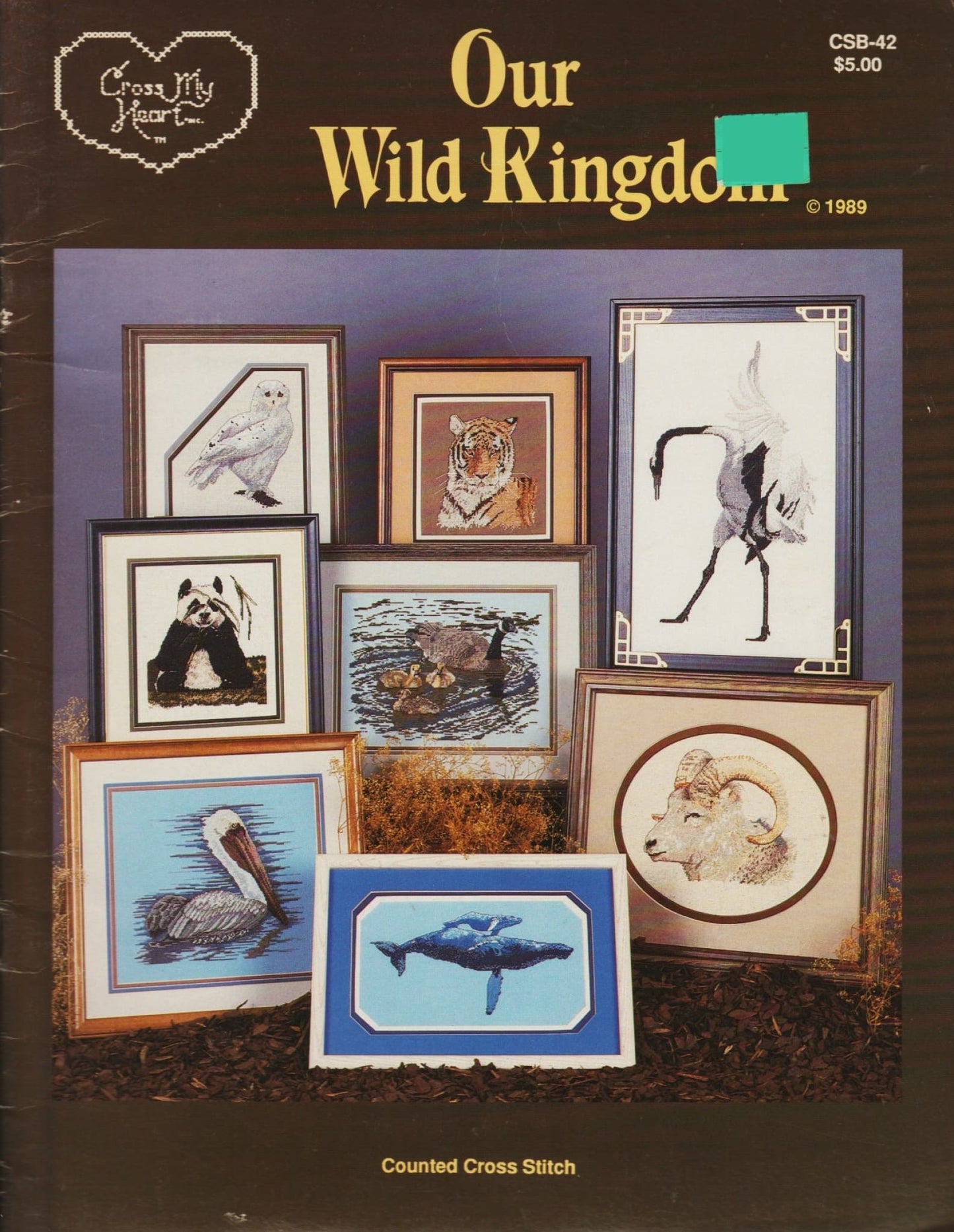 Cross My Heart Our Wild Kingdom CSB-42 cross stitch pattern