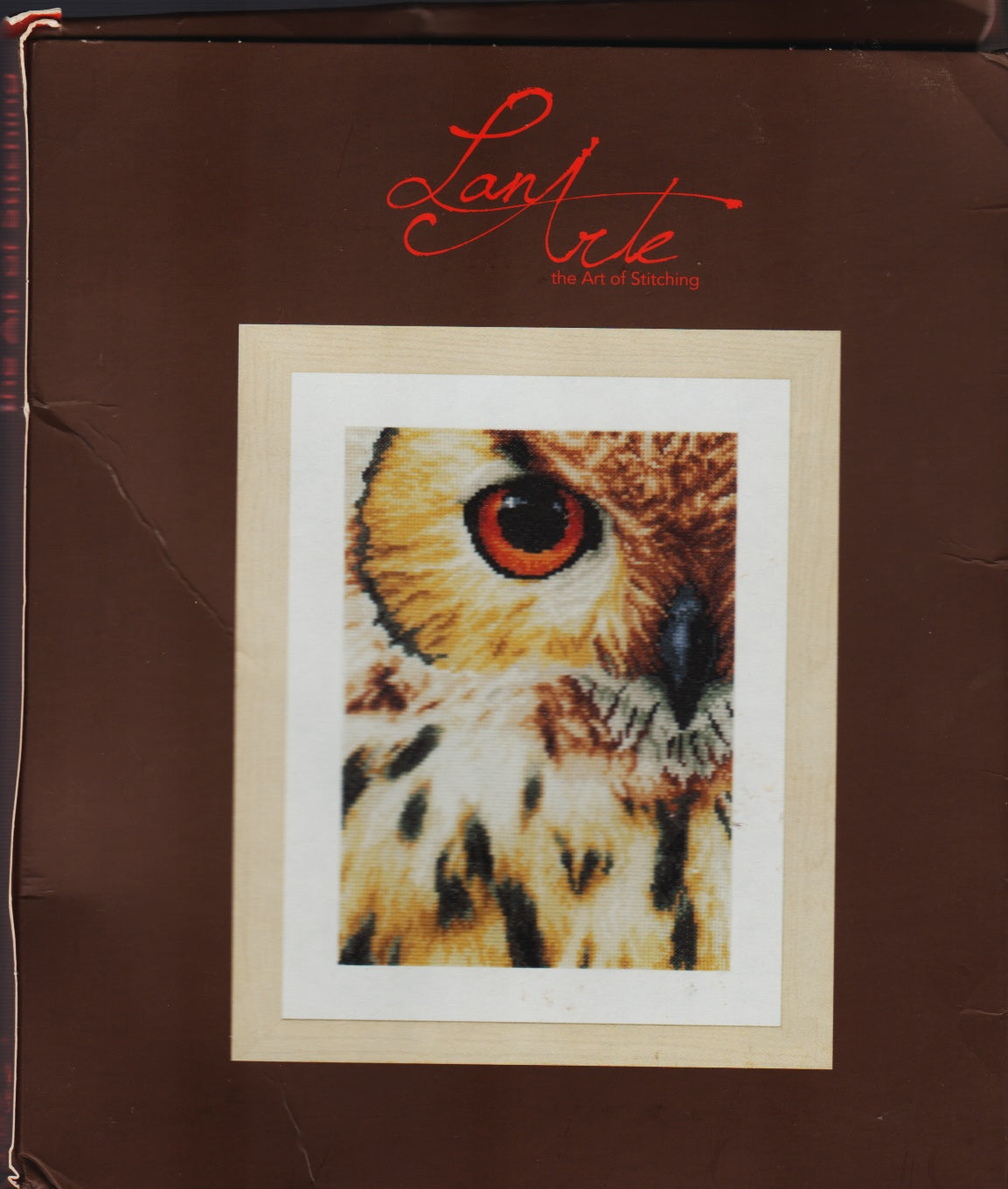 Lanarte Owl 18-7518-0000 cross stitch kit