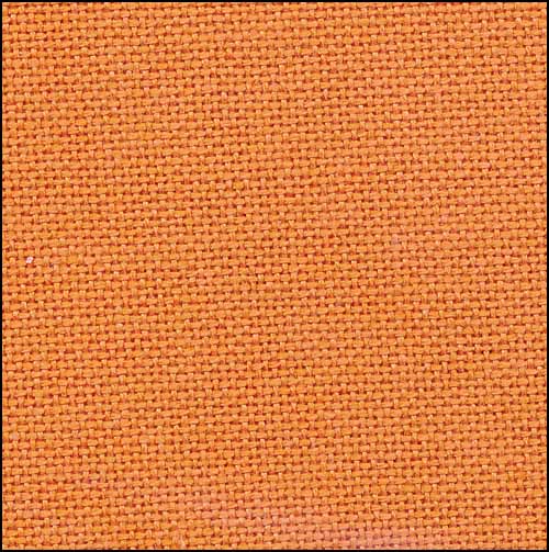 Zweigart Lugana 32ct 18x27 Pumpkin cross stitch fabric