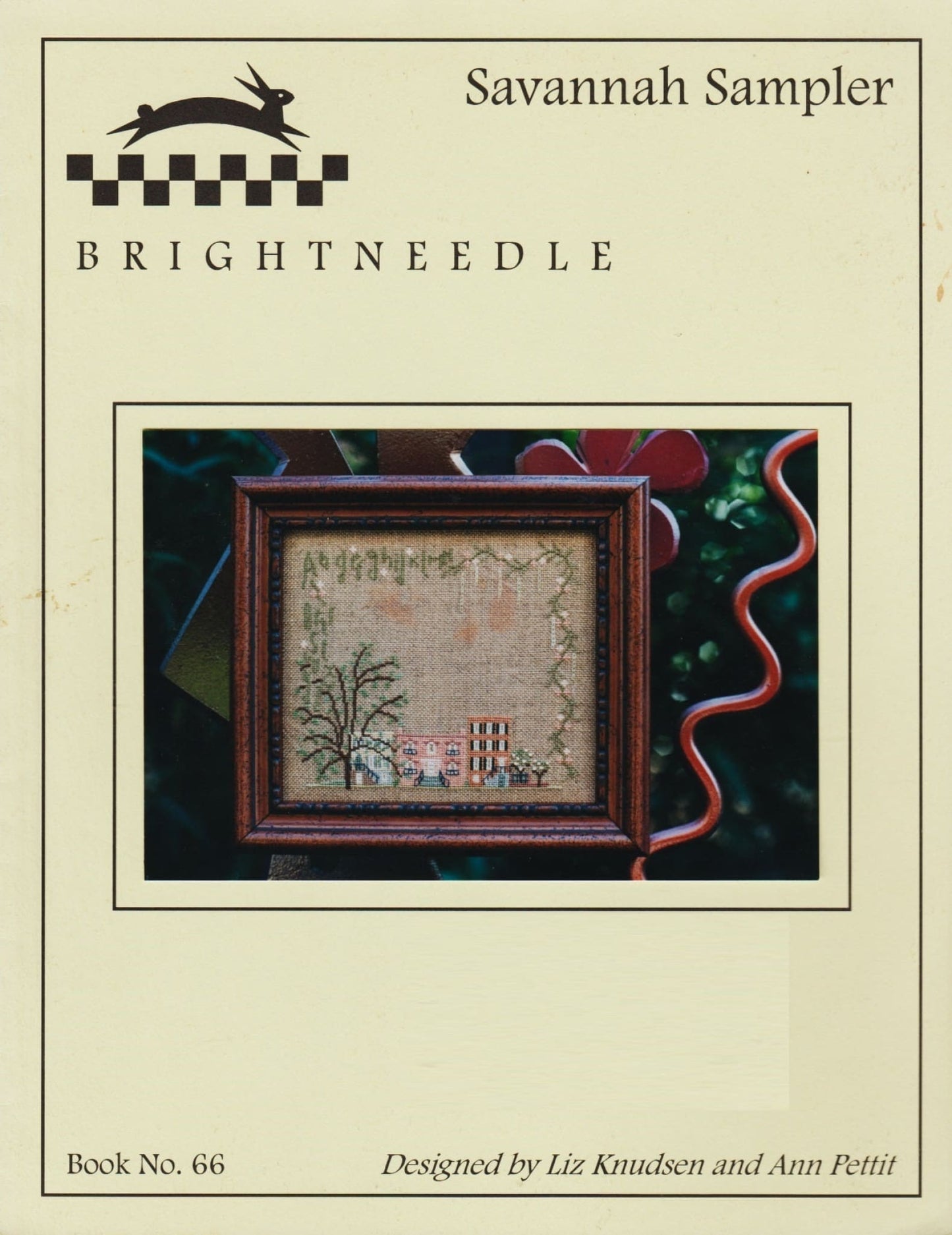 Brightneedle Savannah Sampler BN-066 Georgia cross stitch pattern