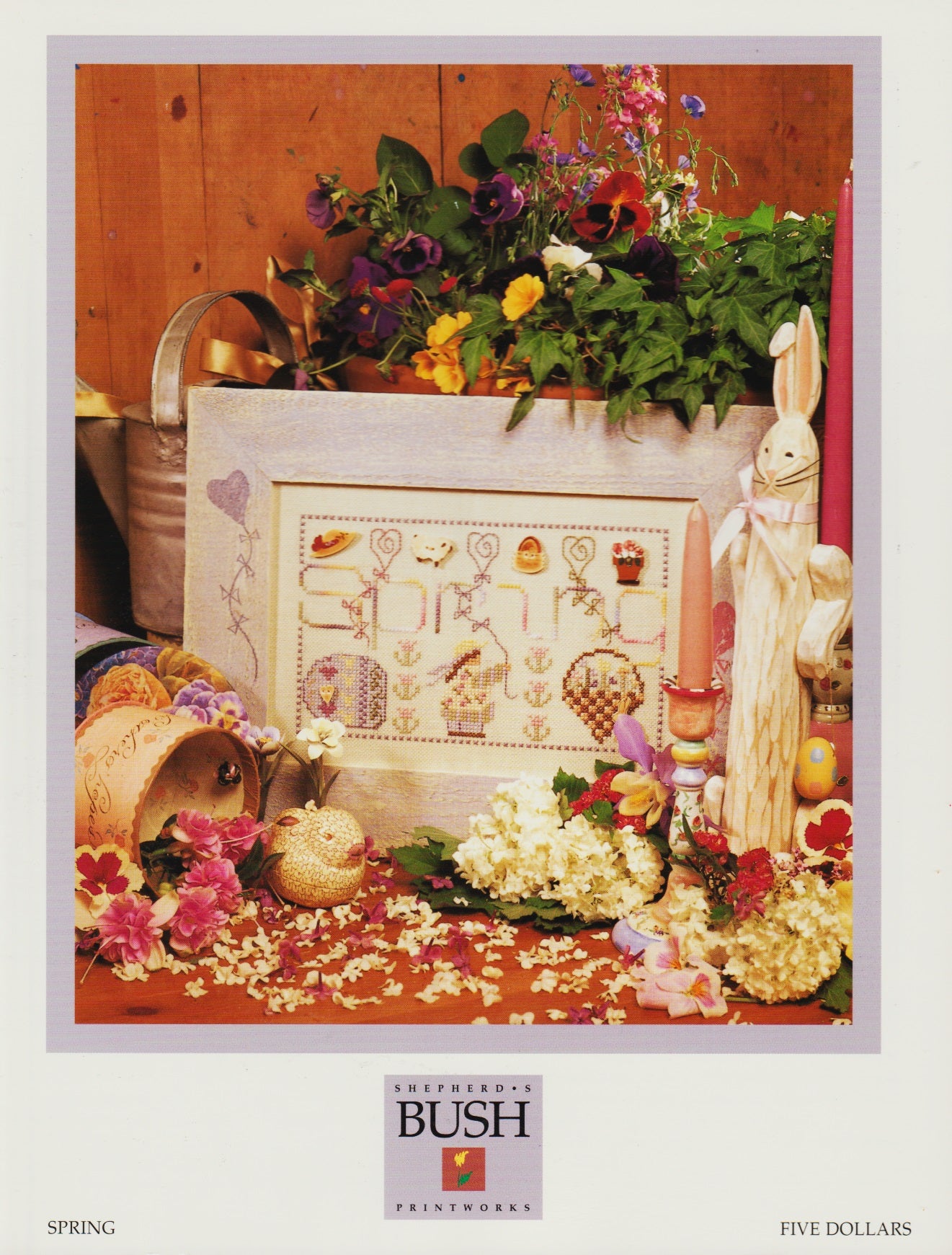 Shepherd's Bush Spring SB147 cross stitch pattern