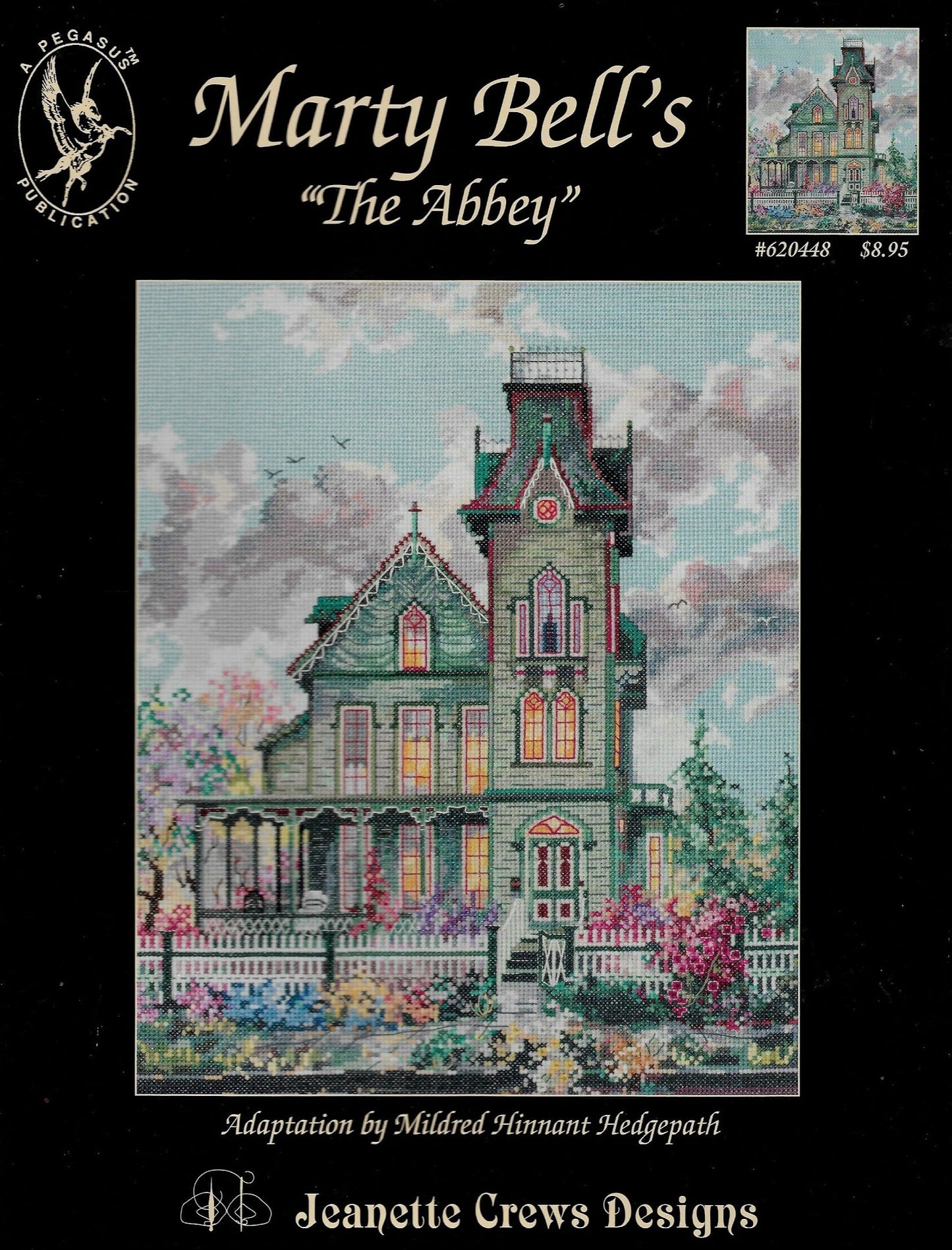 Pegasus Marty Bell's The Abbey 620448 cross stitch pattern