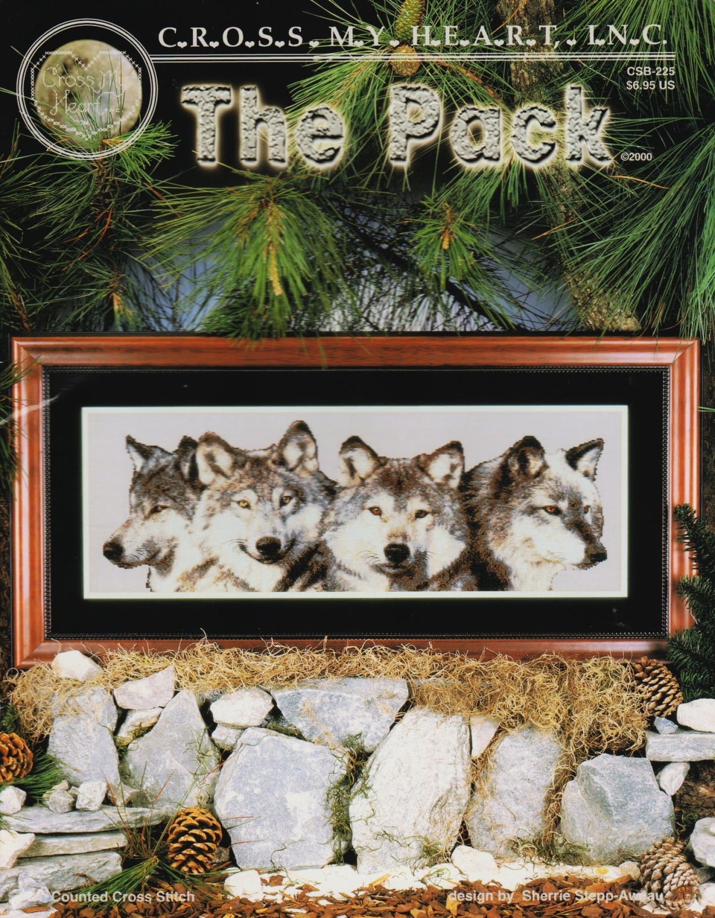 Cross My Heart The Pack CSB-225 cross stitch pattern