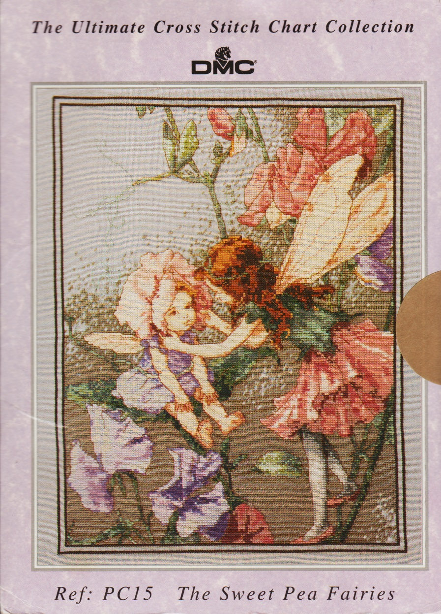 DMC The Sweet Pea Fairies cross stitch pattern