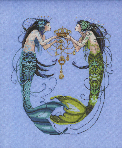 Twin Mermaids MD141 Embellishment Pack