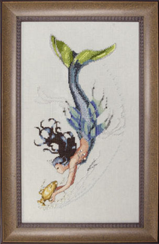 Mirabilia Mediterranean Mermaid Nora Corbett MD-102 cross stitch pattern