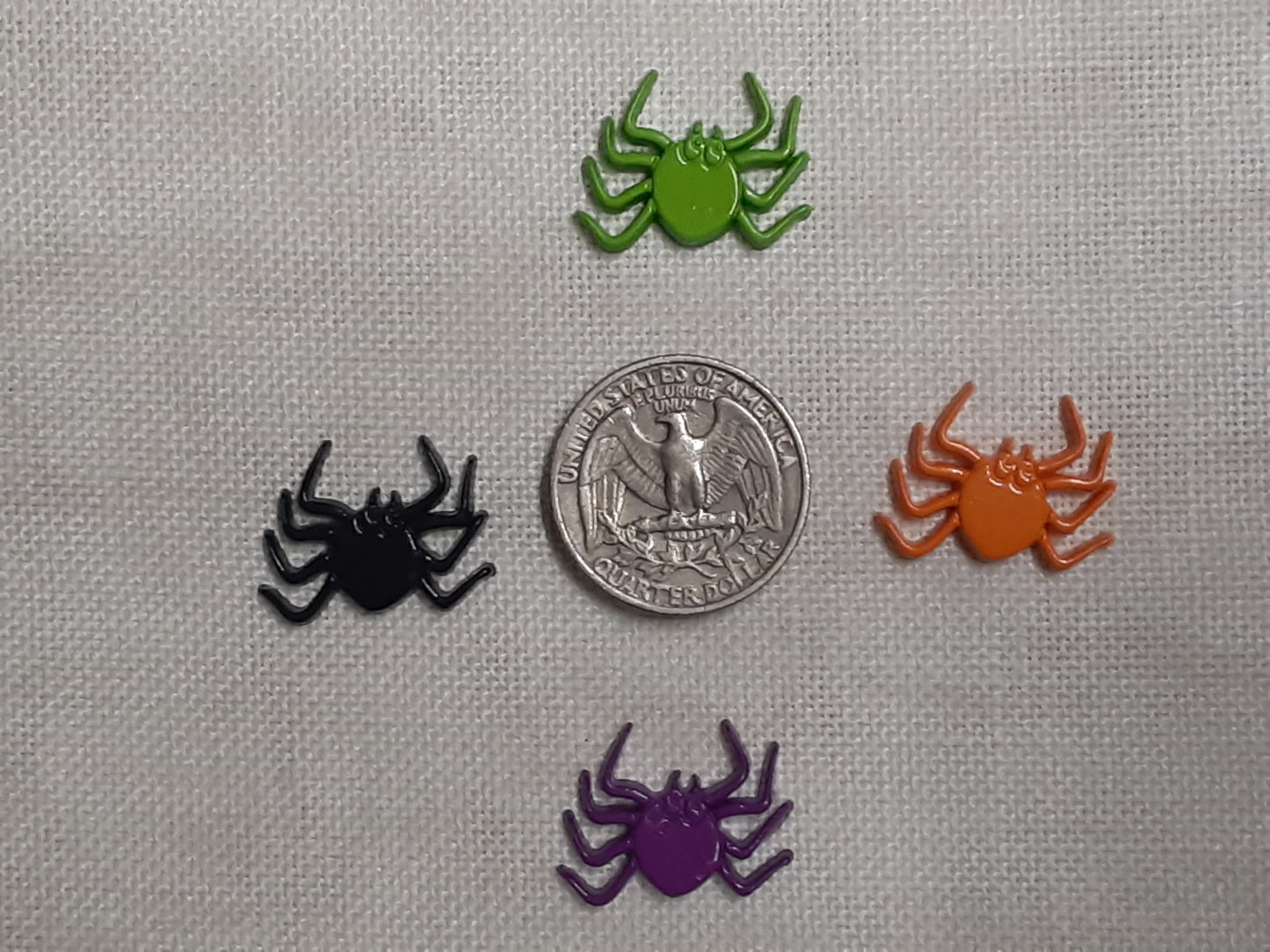 Spider needle minders