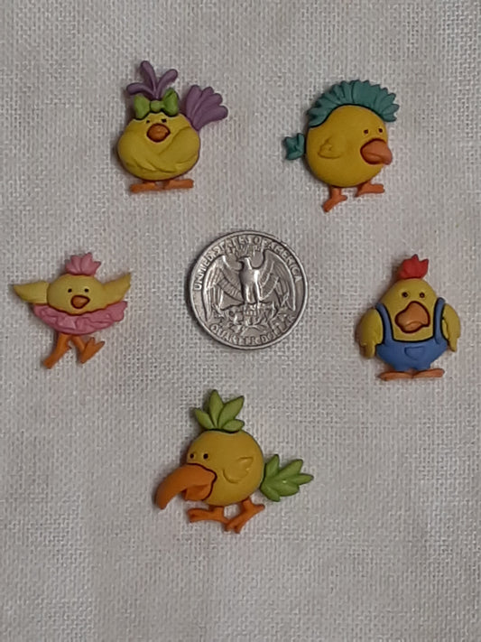 Funky Chickens needle minders