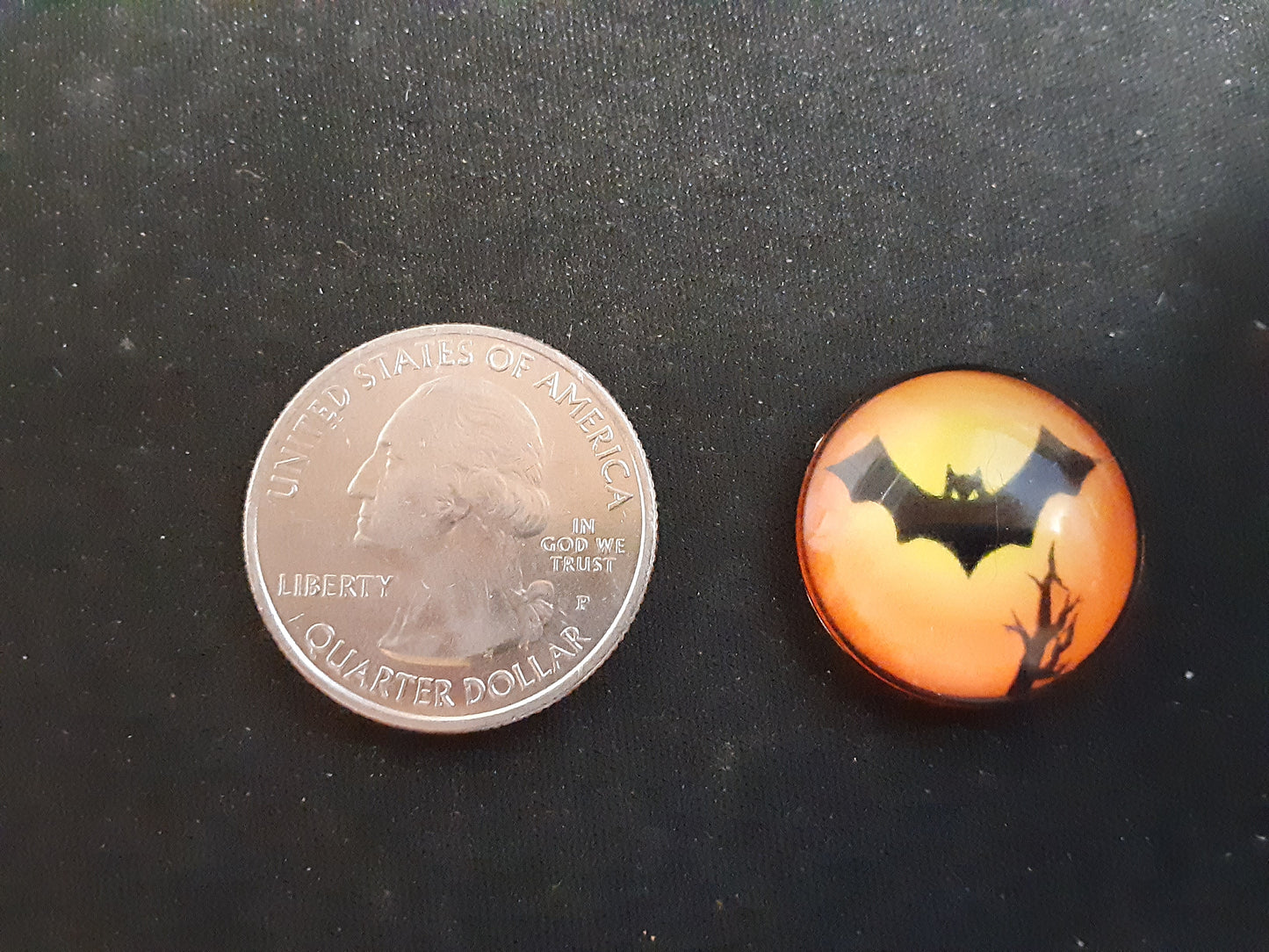 Halloween Cabachon Needle Minder
