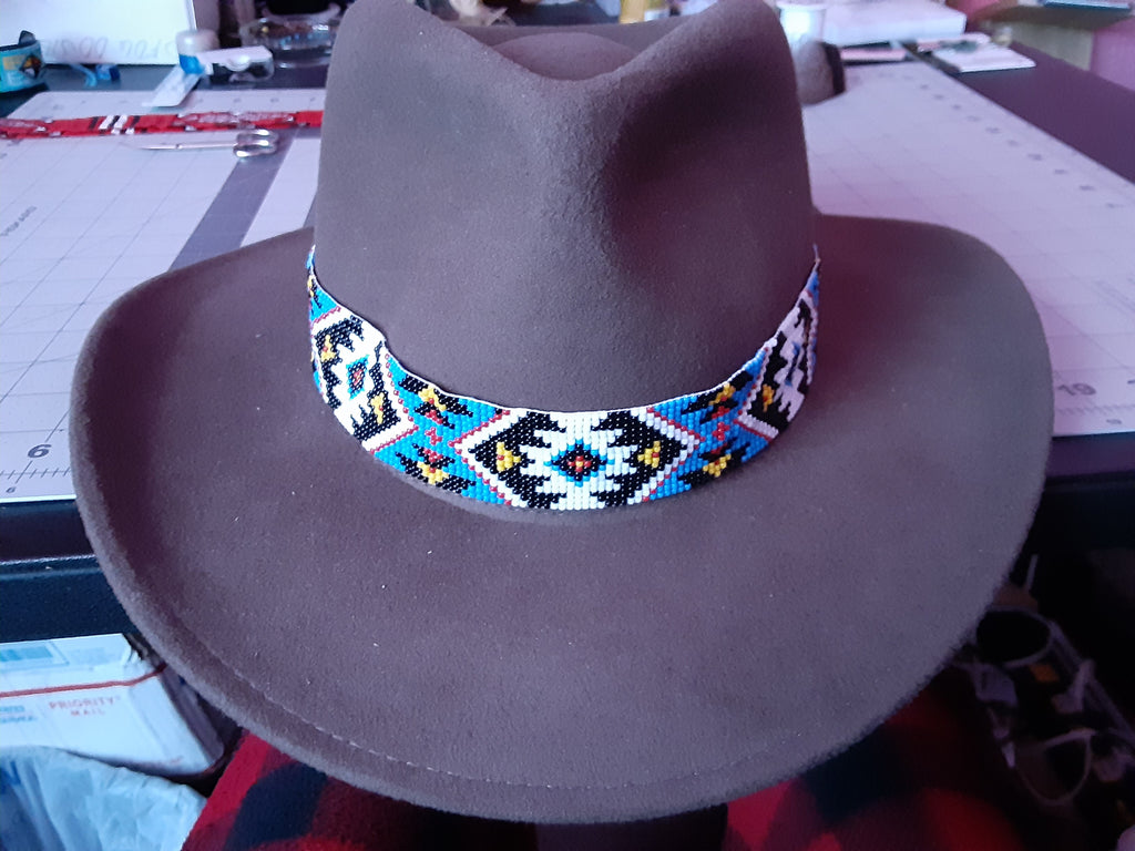 Native American Style Hat Band 1 – Sandra's Stitch Stash