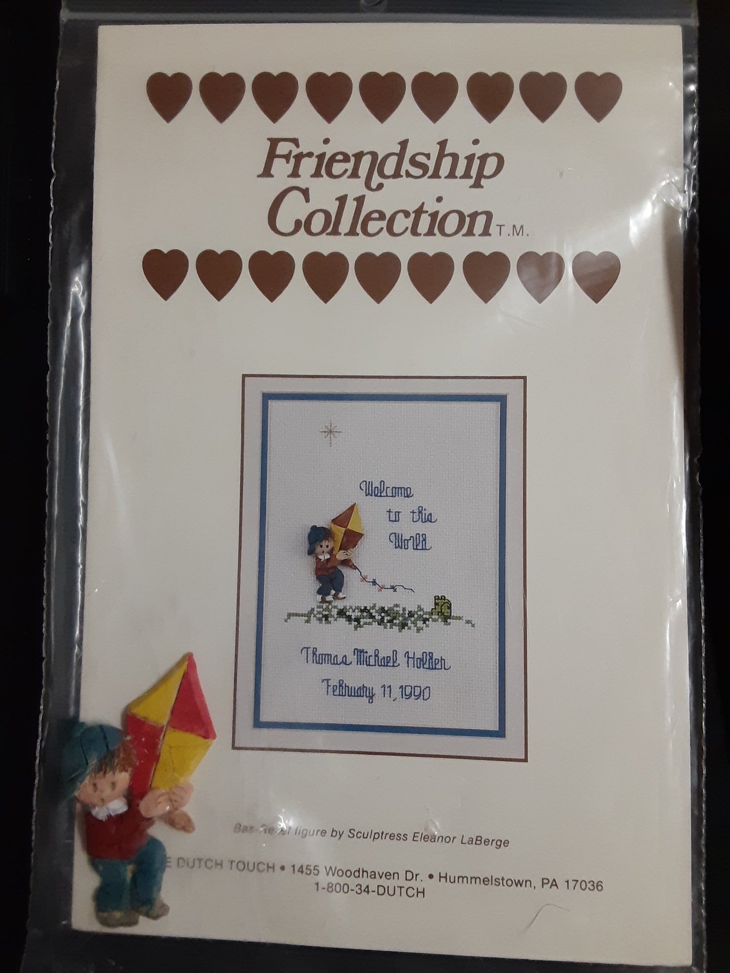 The Dutch Touch Welcome To The World cross stitch pattern