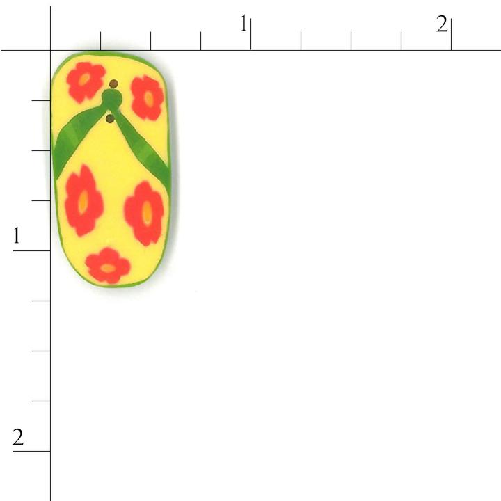 Green Flip-Flop 4555 Buttons