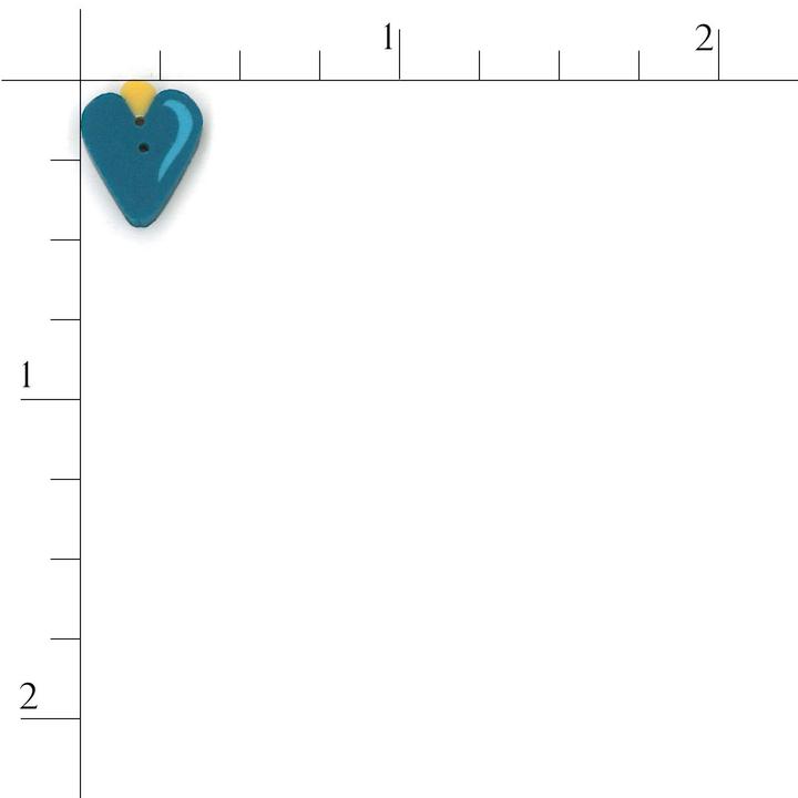 Teal Bauble 4562 Buttons