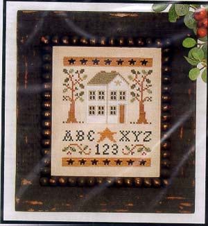 Little House Needleworks ABC123 cross stitch sampler pattern