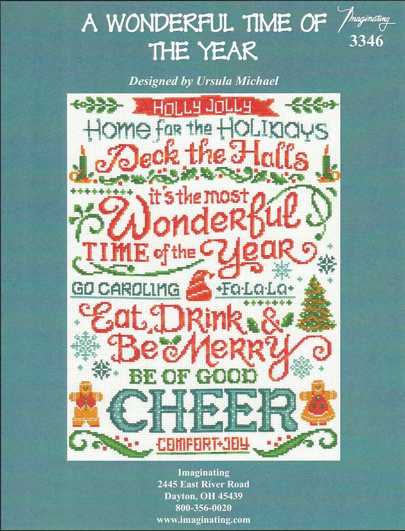 Imginating A Wonderful Time of the Year 3346 cross stitch pattern