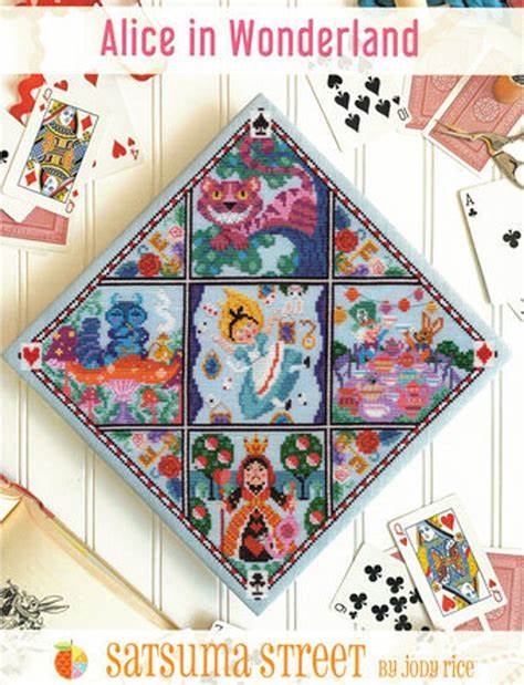 Alice in Wonderland pattern