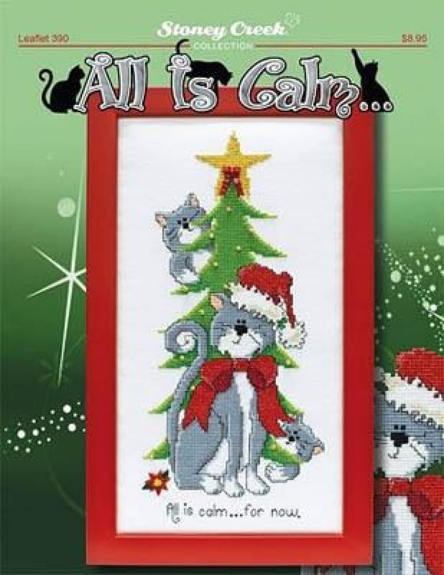 Stoney Creek All is calm LFT390 Christmas cross stitch pattern