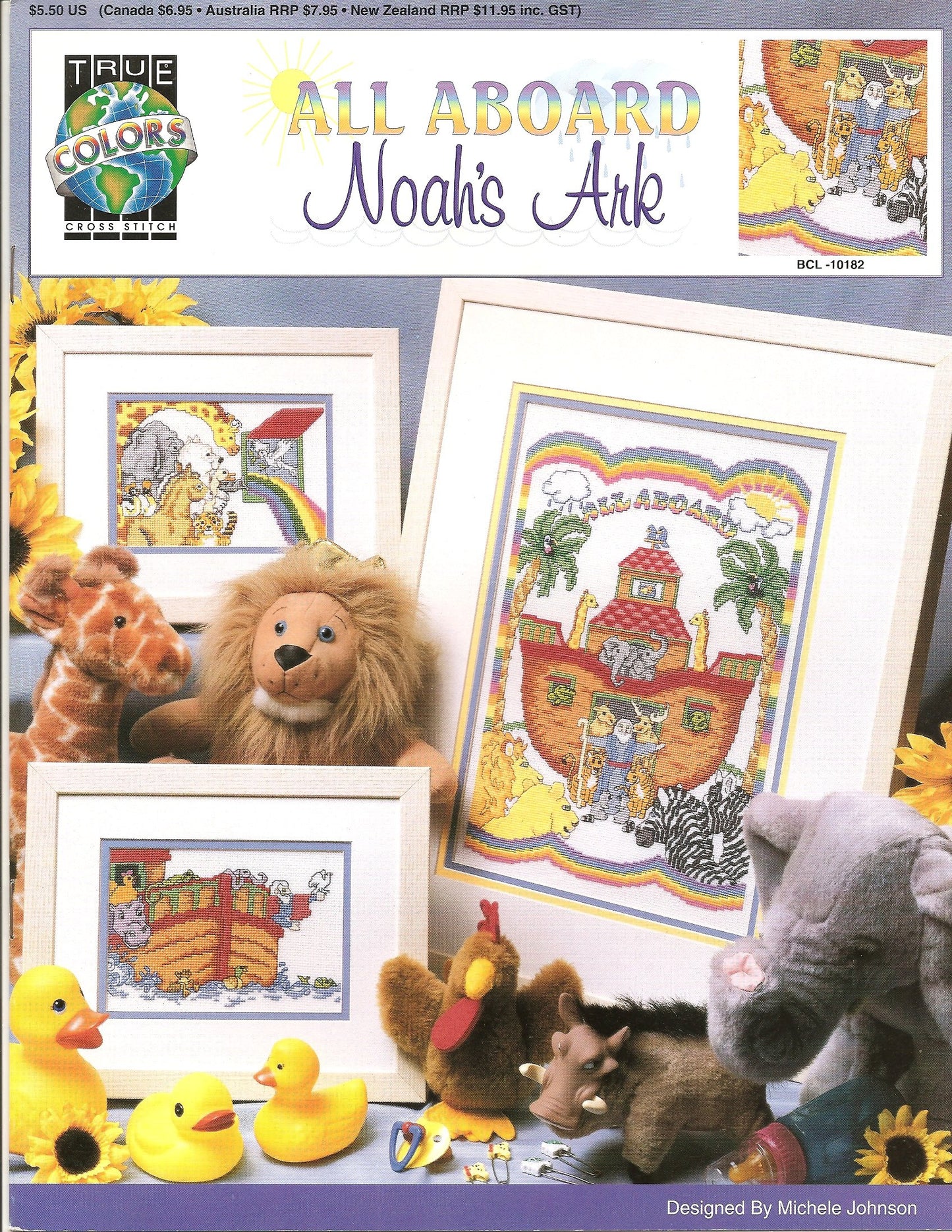 True Colors All aboard Noah's Ark BCL-10182 cross stitch pattern