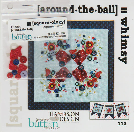Hands On Design Around The Ball - Whimsy cross stitch pattern