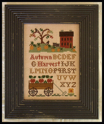 Little House Needleworks Autumn Harvest cross stitch pattern