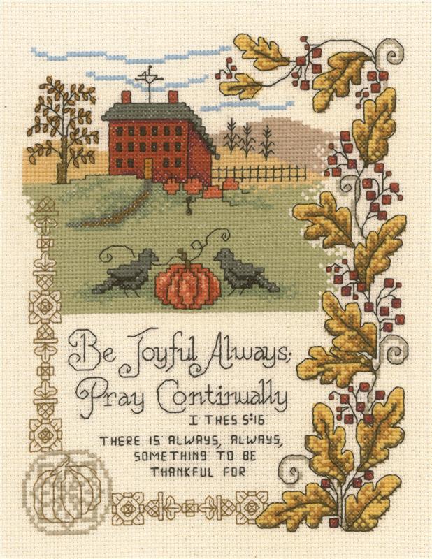 Be Joyful Always pattern