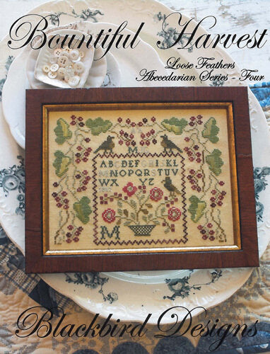 Blackbird Designs Bountiful Harvest cross stitch pattern