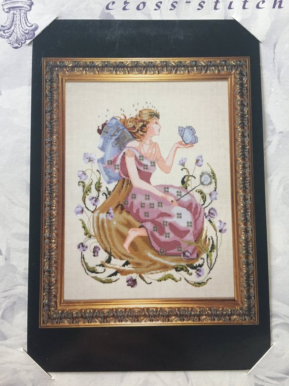 Mirabilia Butterfly Fairy MD75/MDL75 cross stitch pattern