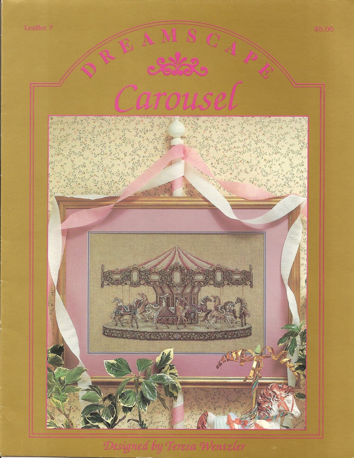 JustCross Stitch Dreamscape Carousel Teresa Wentzler 7 cross stitch pattern