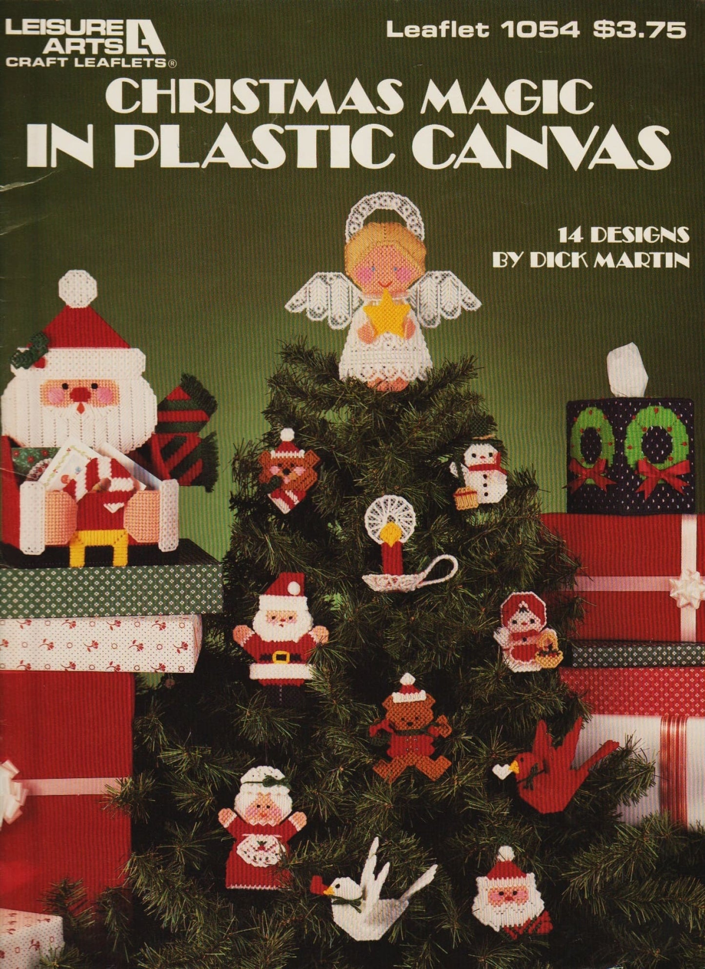 Leisure Arts Christmas Magic 1054 plastic canvas pattern