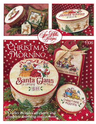 Sue Hillis Christmas Morning F106 cross stitch pattern