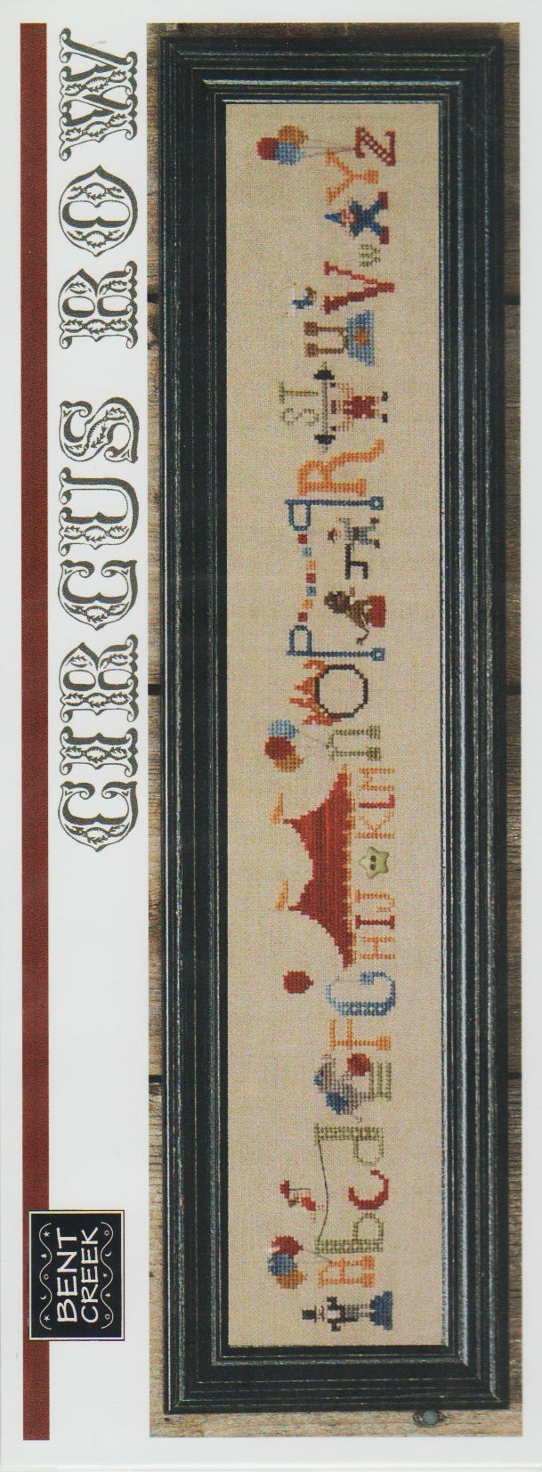 Bent Creek Circus Row cross stitch pattern