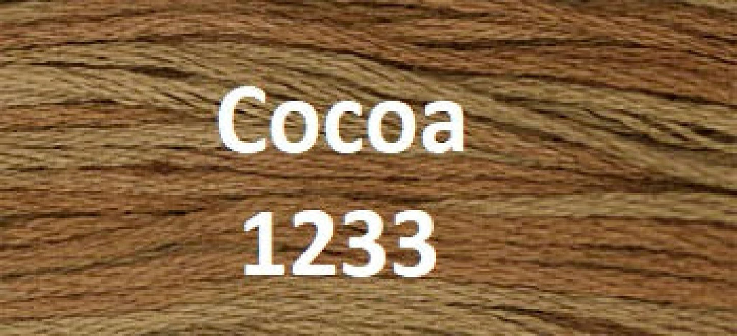 Weeks Dye Works Floss (Absinthe - Cocoa) 1233 Cocoa W-056