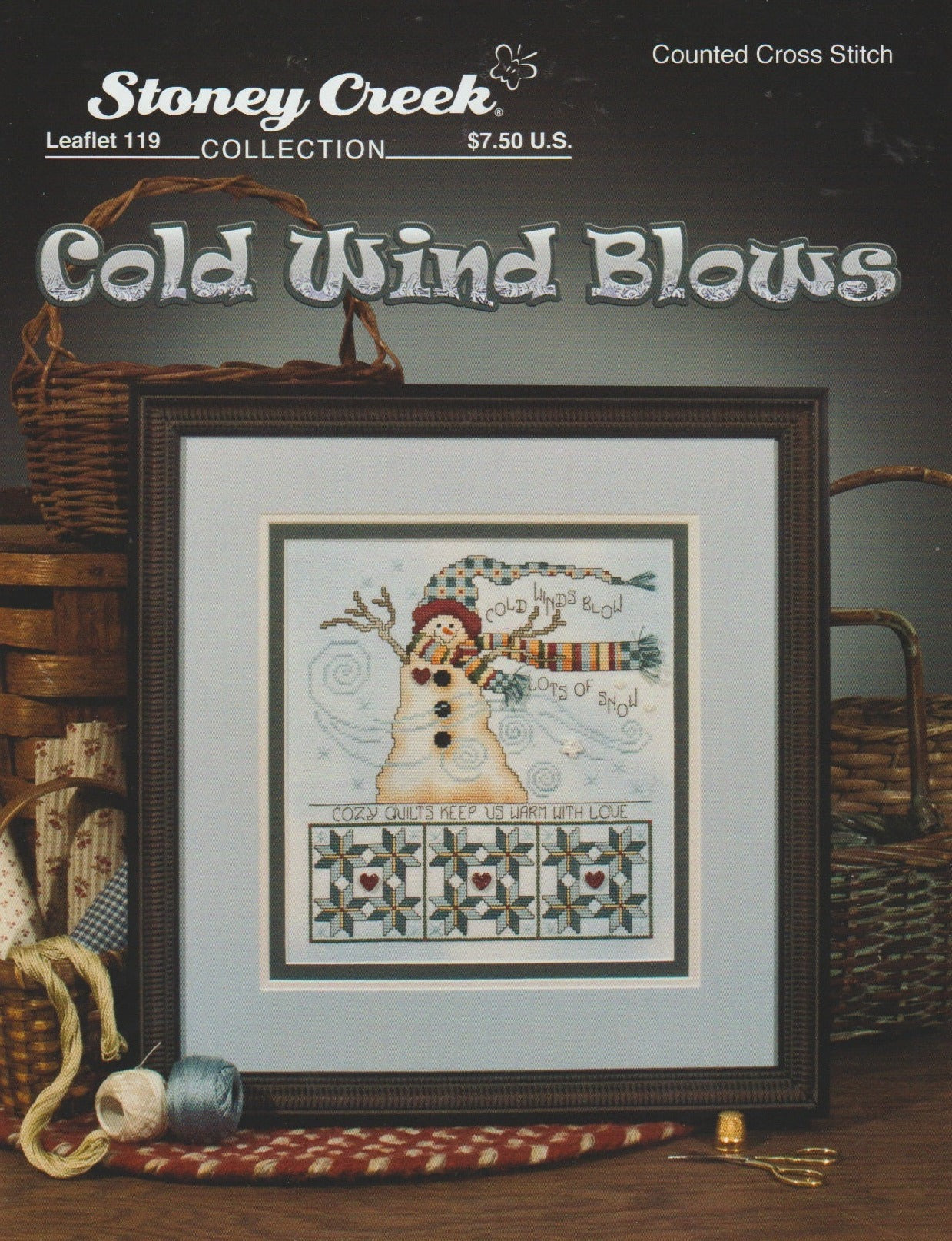 Stoney Creek Cold Wind Blows LFT119 cross stitch pattern