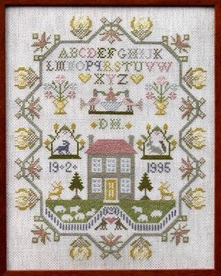 Moira Blackburn Country House Sampler cross stitch pattern