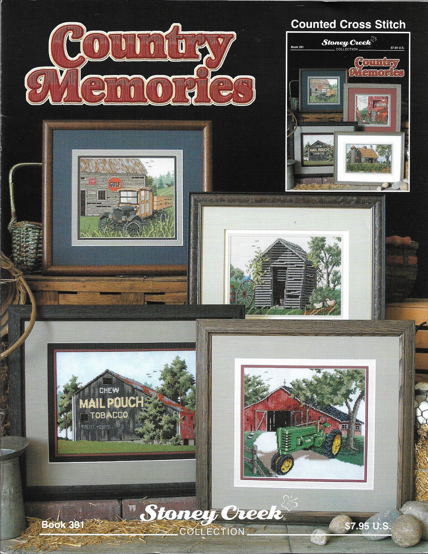 Stoney Creek Country Memories BK391 cross stitch pattern