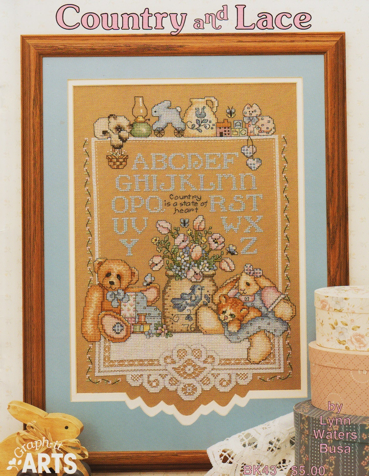 Graph-It Arts Country and Lace BK43 cross stitch pattern