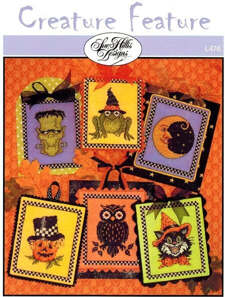 Sue Hillis Creature Feature L476 Halloween cross stitch pattern