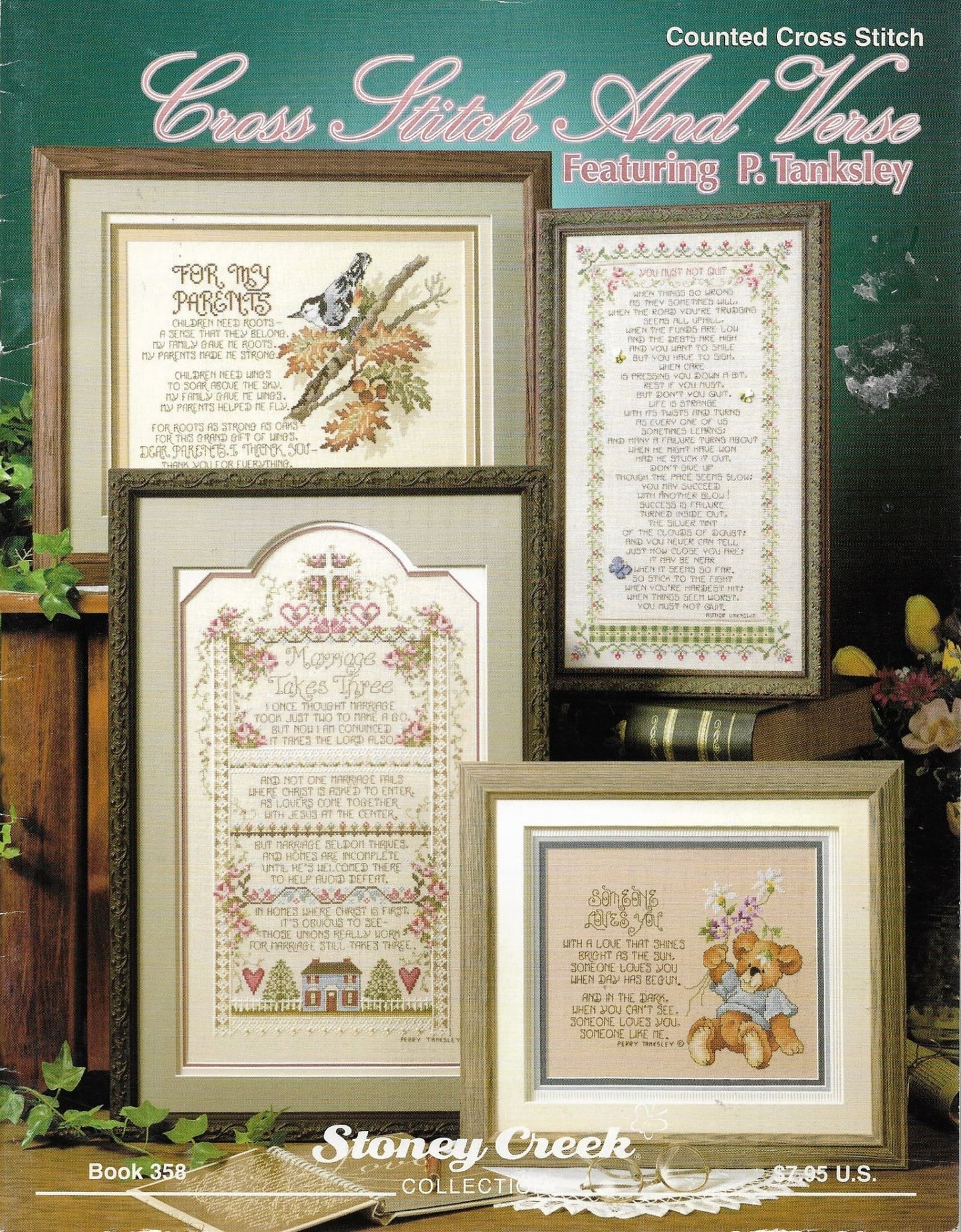 Stoney Creek Cross Stitch & Verse BK358 religious cross stitch pattern