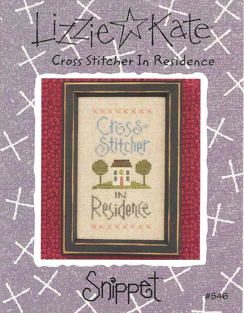 Lizzie Kate Cross Stitcher in Residence S46 cross stitch pattern