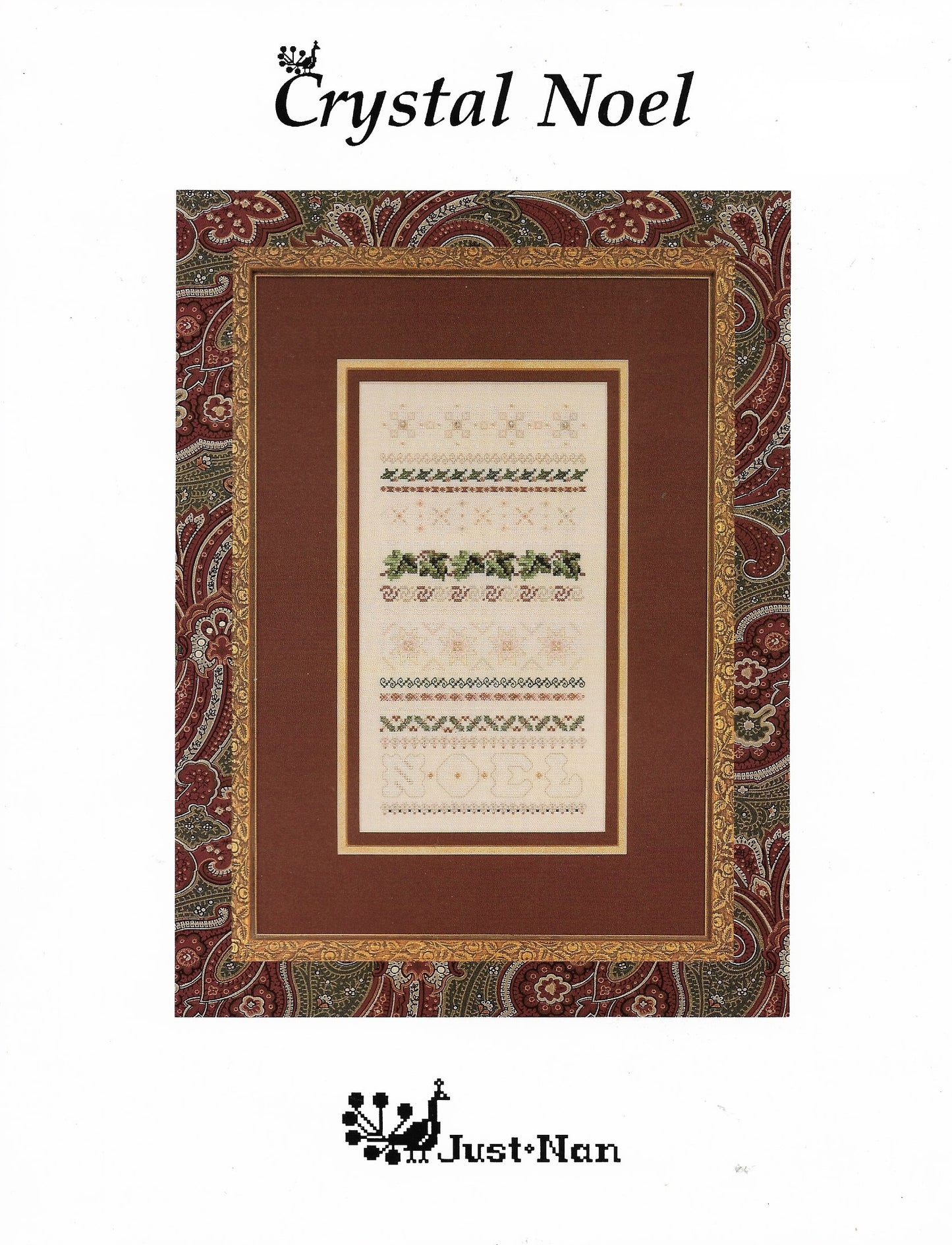 Just Nan Crystal Noel JN017 cross stitch pattern