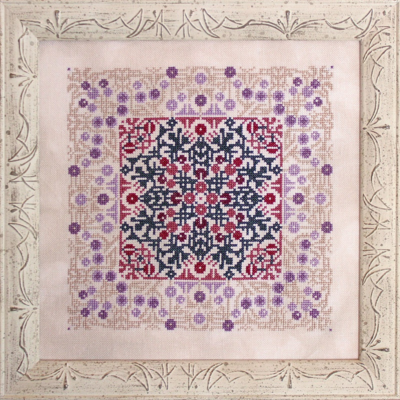 Ink Circles Cube Root M93 cross stitch pattern