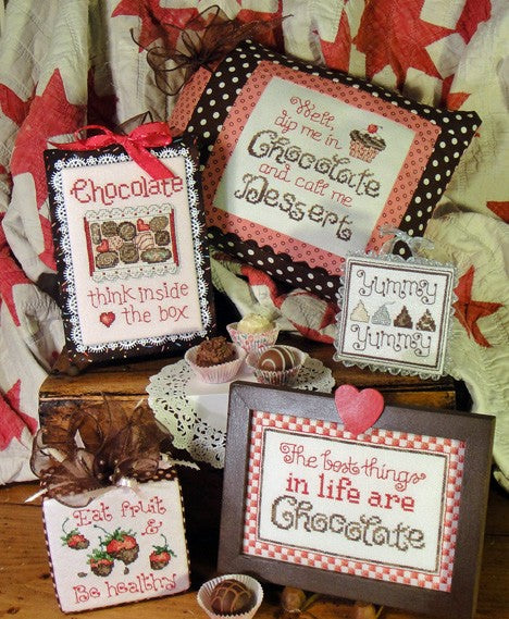 Sue Hillis Dreaming of Chocolate L781 cross stitch pattern