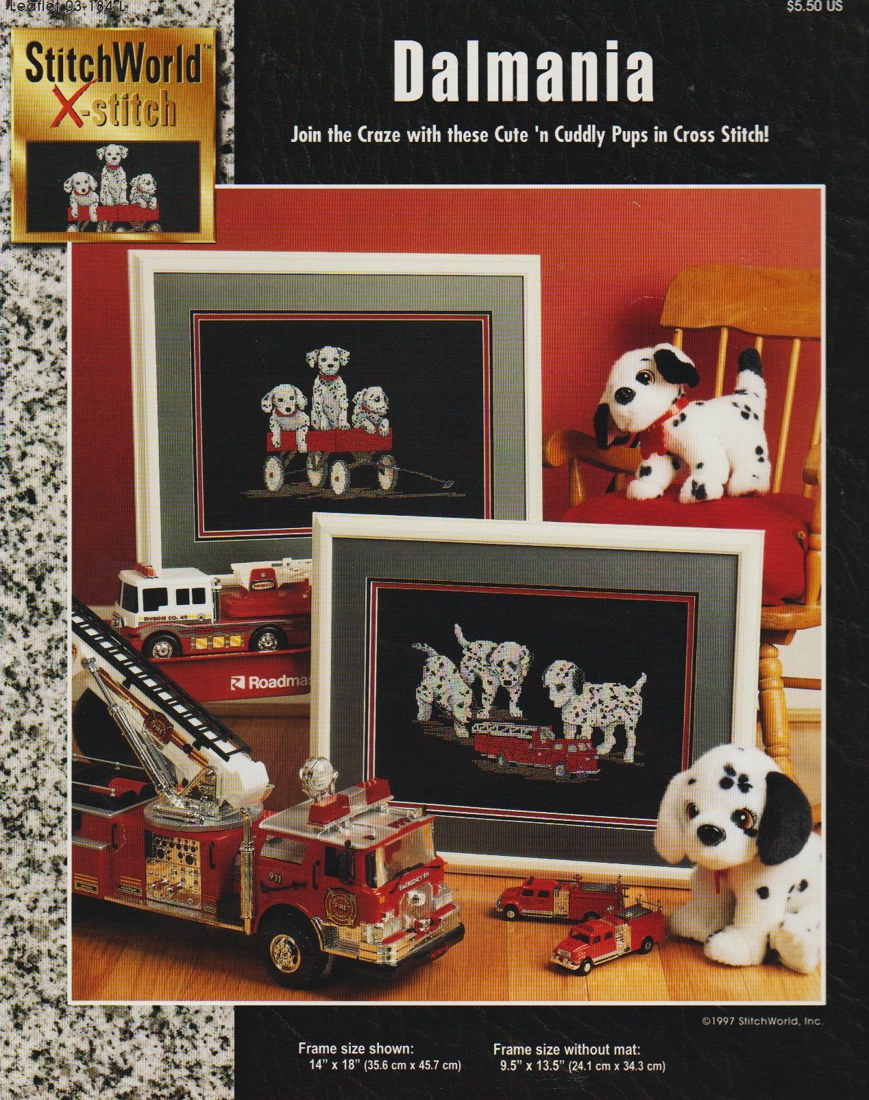 StitchWorld X-stitch Dalmania dog cross stitch pattern