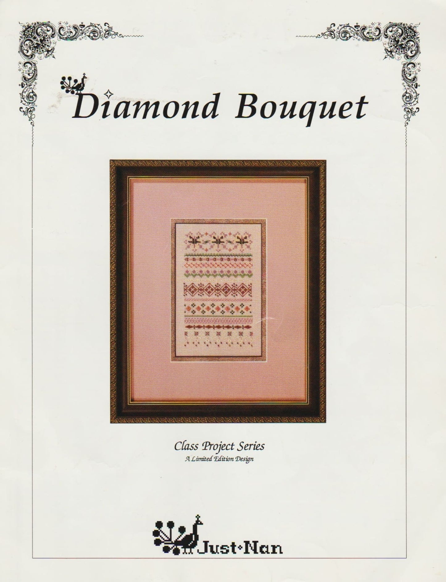 Just Nan Diamond Bouquet JNCPS03 cross stitch pattern