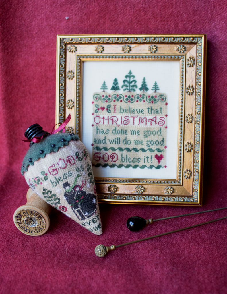Erica Michaels Ebenezer's Blessing christmas cross stitch pattern