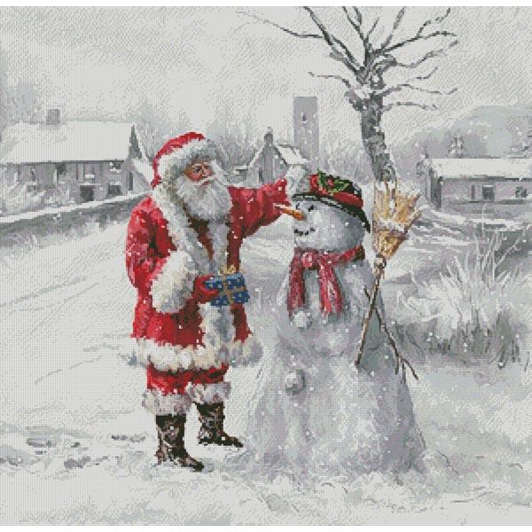 Festive Frosty pattern